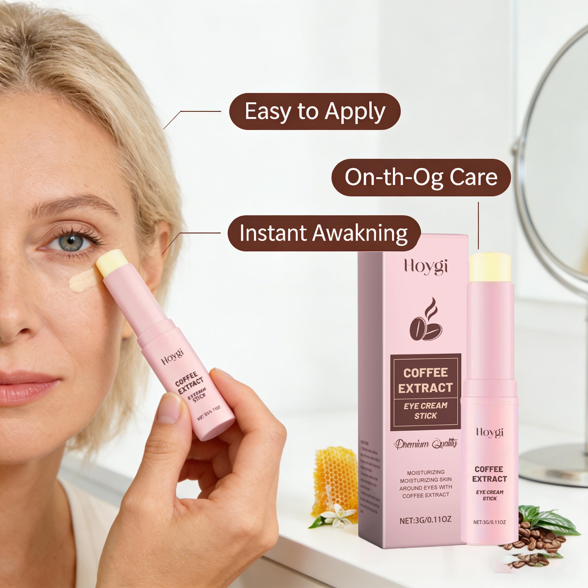 Caffeine Eye Serum - Stik Kafein Pencerah Mata Instan Ekstrak