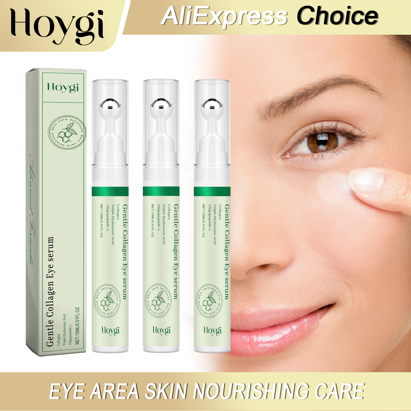 Caffeine Eye Serum - Serum Mata Kolagen HOYGI Anti Bengkak