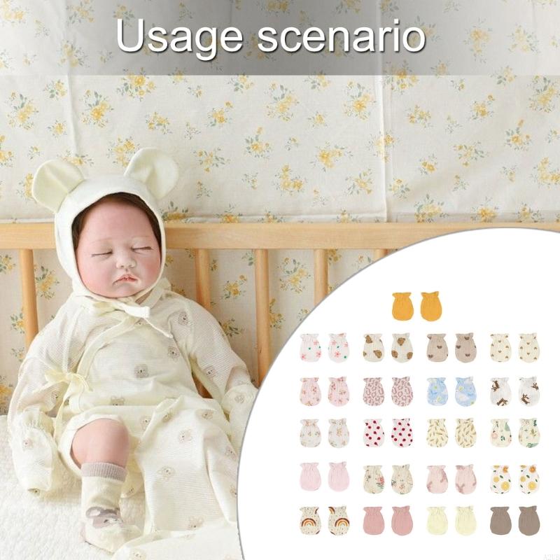 Skincare Newborn - 1 Pasang Sarung Tangan Katun Bayi