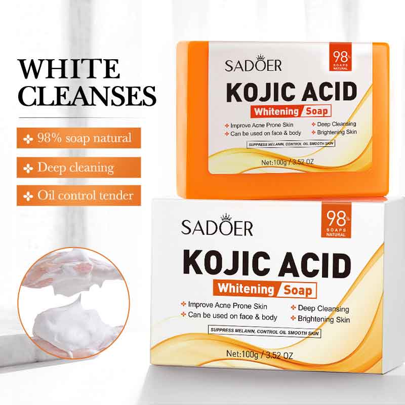 Kojic Acid Soap - Sabun Pemutih Buatan Tangan Perawatan Kulit