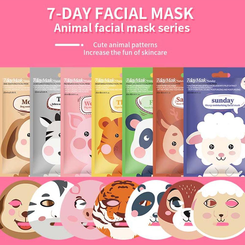 Skincare Animate - 1/7 Buah Masker Wajah Masker Lembaran