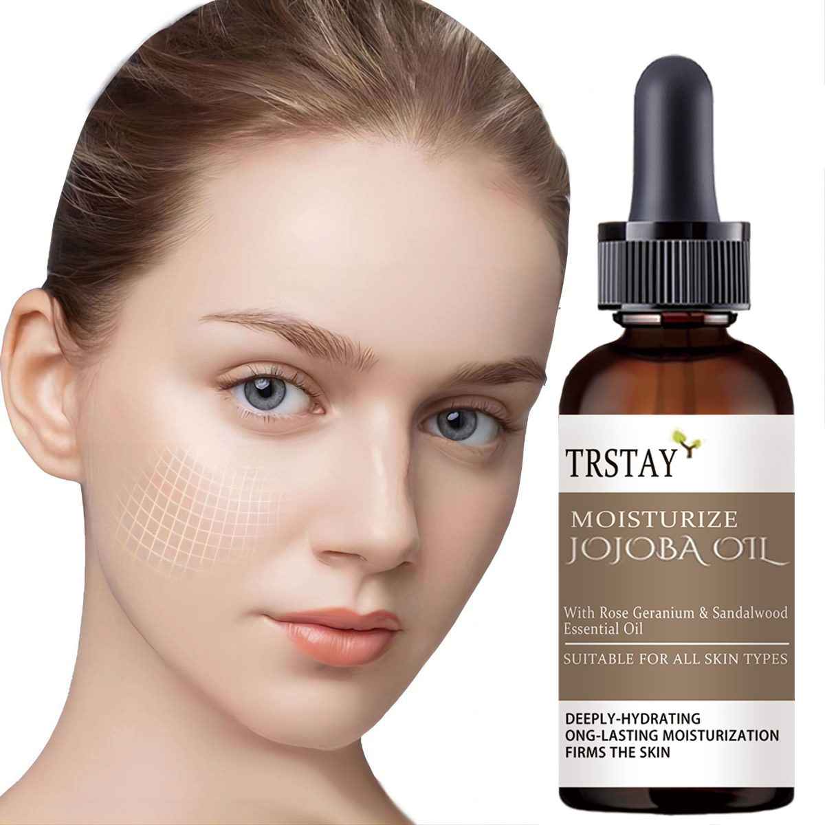 Face Oil Rosehip - Minyak esensial ROSEHIP murni, 5ML/15ML/30ML/50ML/minyak esensial