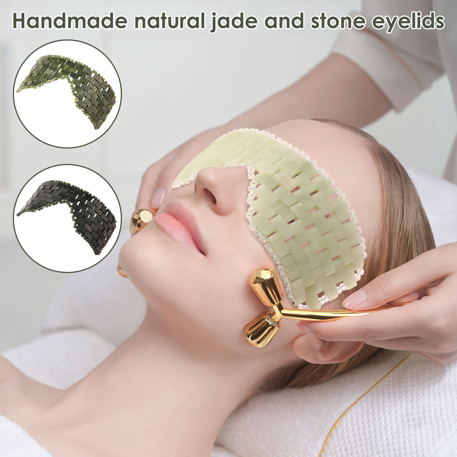 Skincare Indonesia - Masker Mata Giok Masker Wajah Batu