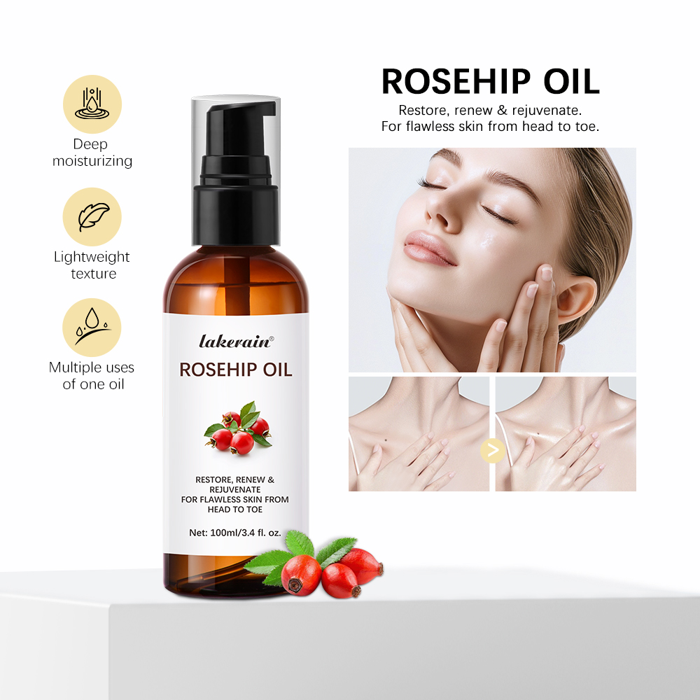 Face Oil Rosehip - Minyak Rosehip Organik 30ml Cepat Menyerap