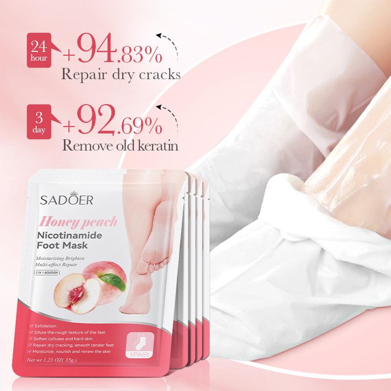 Skincare Indonesia - 1 Pasang Masker Kaki Buah SADOER