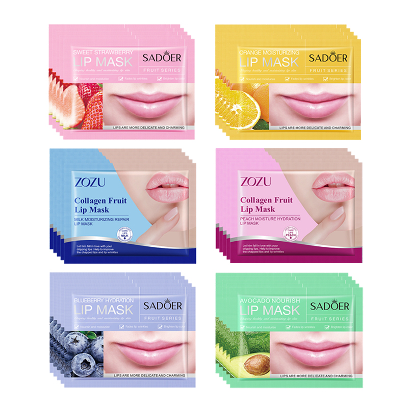 Skincare Indonesia - Masker bibir buah, 30 buah masker