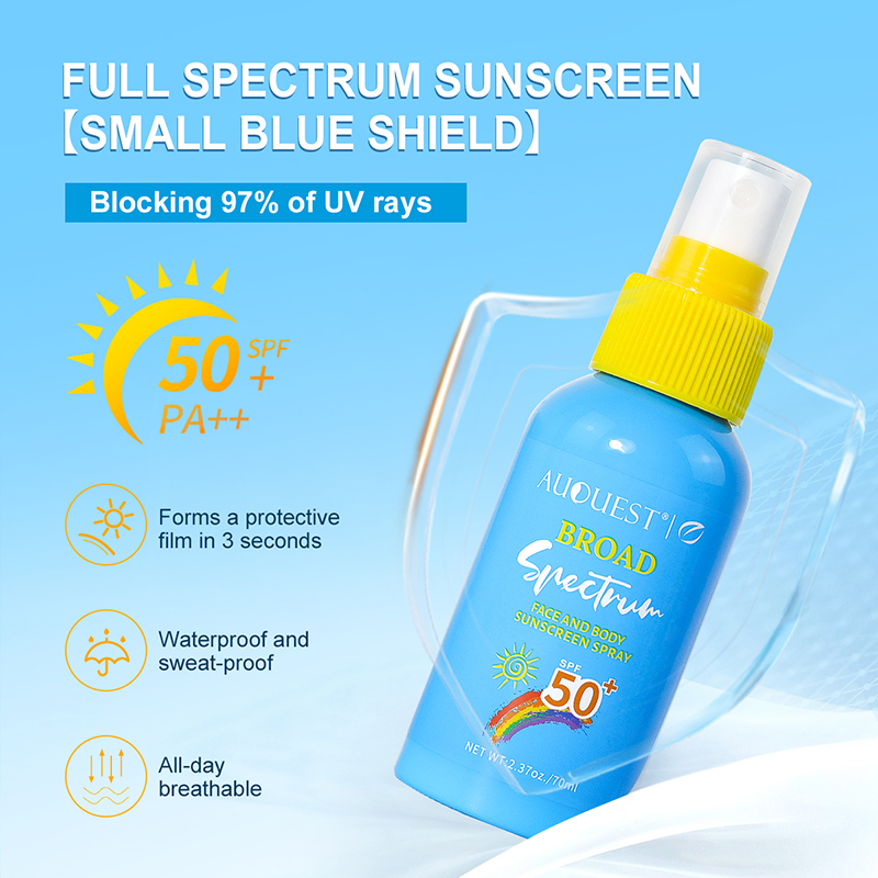 Spf 50 Sunscreen - Semprotan Tabir Surya Wajah & Tubuh