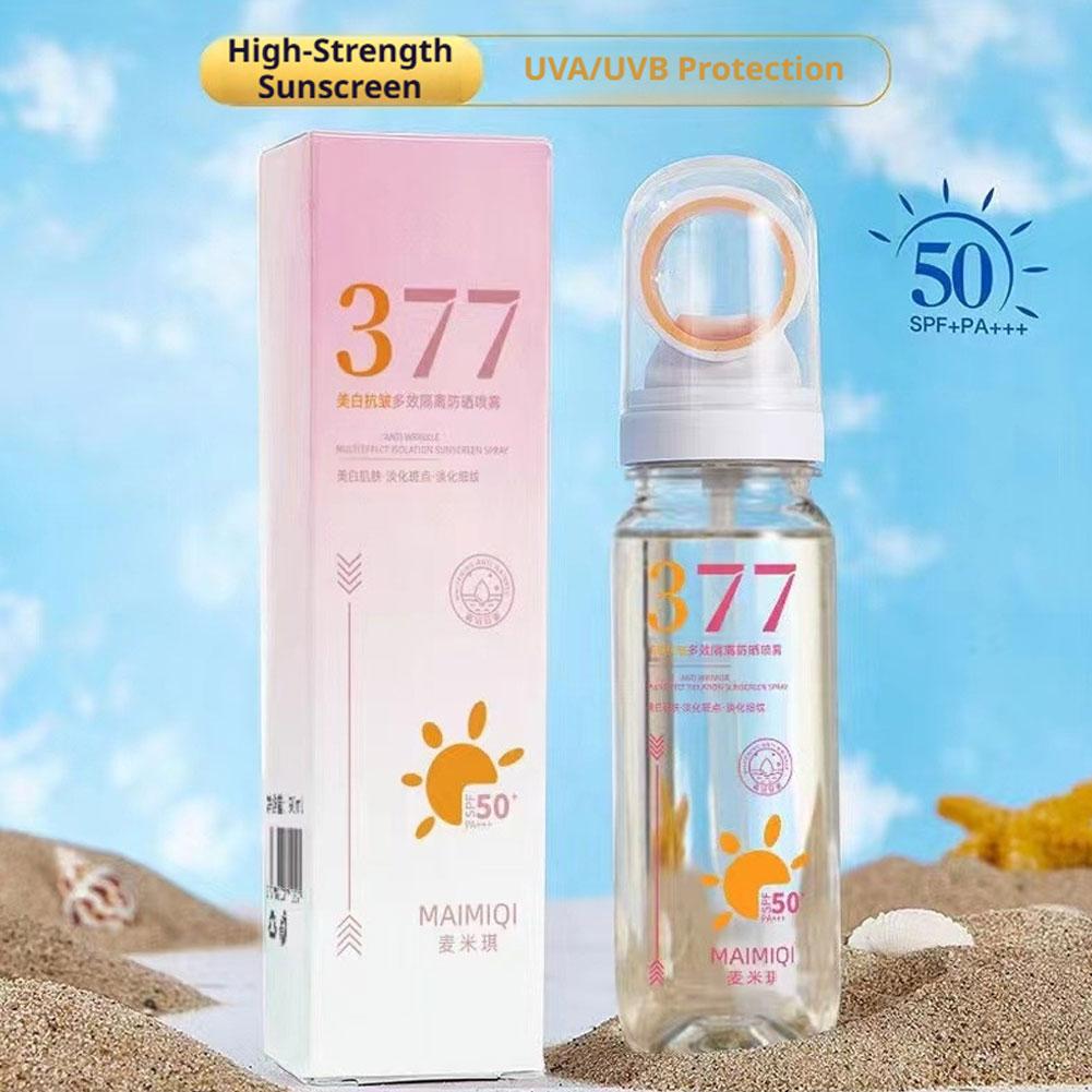 MAIMIQI 90G 377 Semprotan Tabi - Spf 50 Sunscreen ulasan dan harga