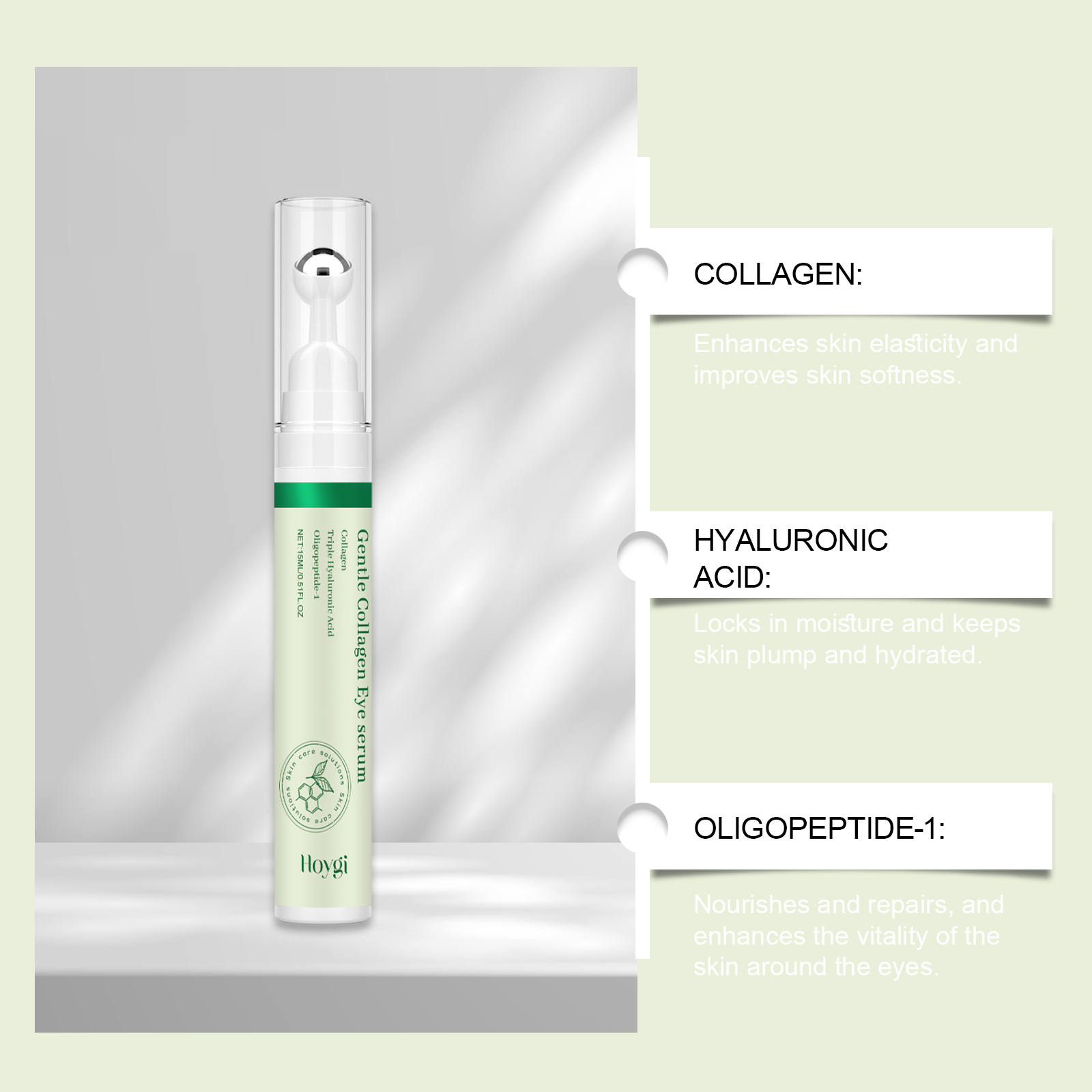 Serum Mata Kolagen HOYGI Anti  - Caffeine Eye Serum ulasan dan harga