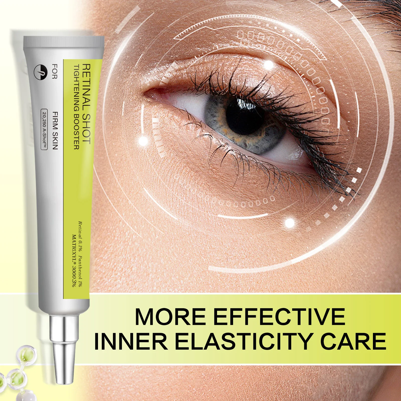 Krim Wajah Retinol Vitamin C H - Caffeine Eye Serum ulasan dan harga
