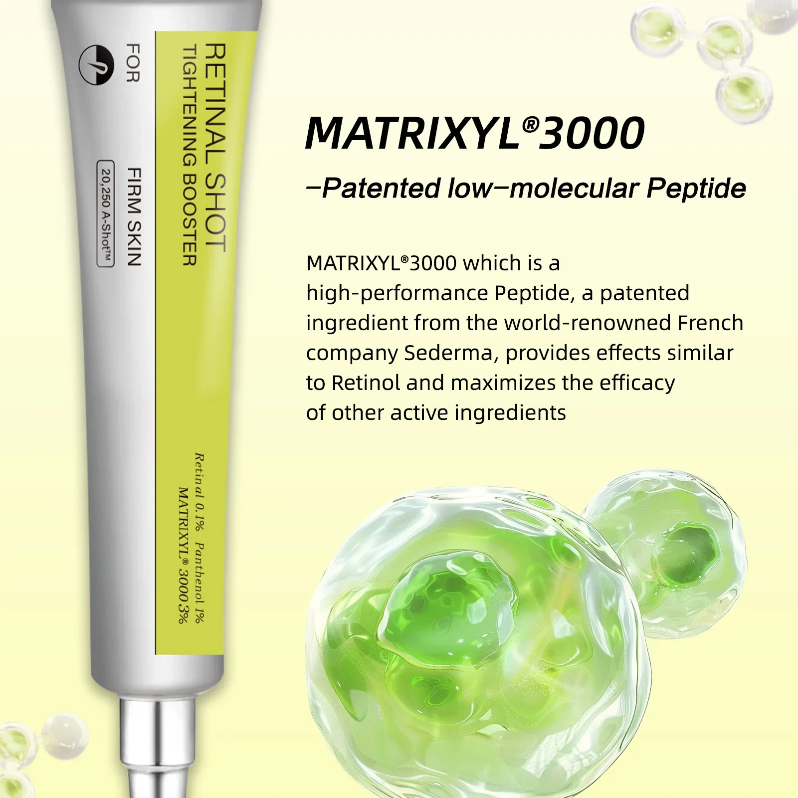 Krim Wajah Retinol Vitamin C H - Caffeine Eye Serum ulasan dan harga