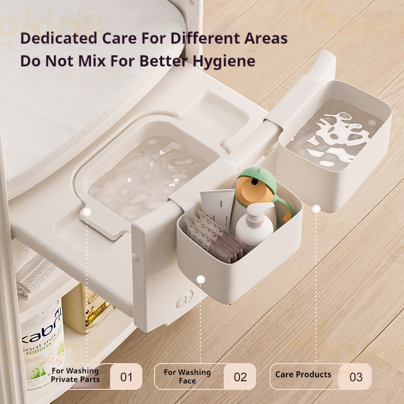 Meja Ganti Popok Bayi Stokk St - Skincare Newborn ulasan dan harga