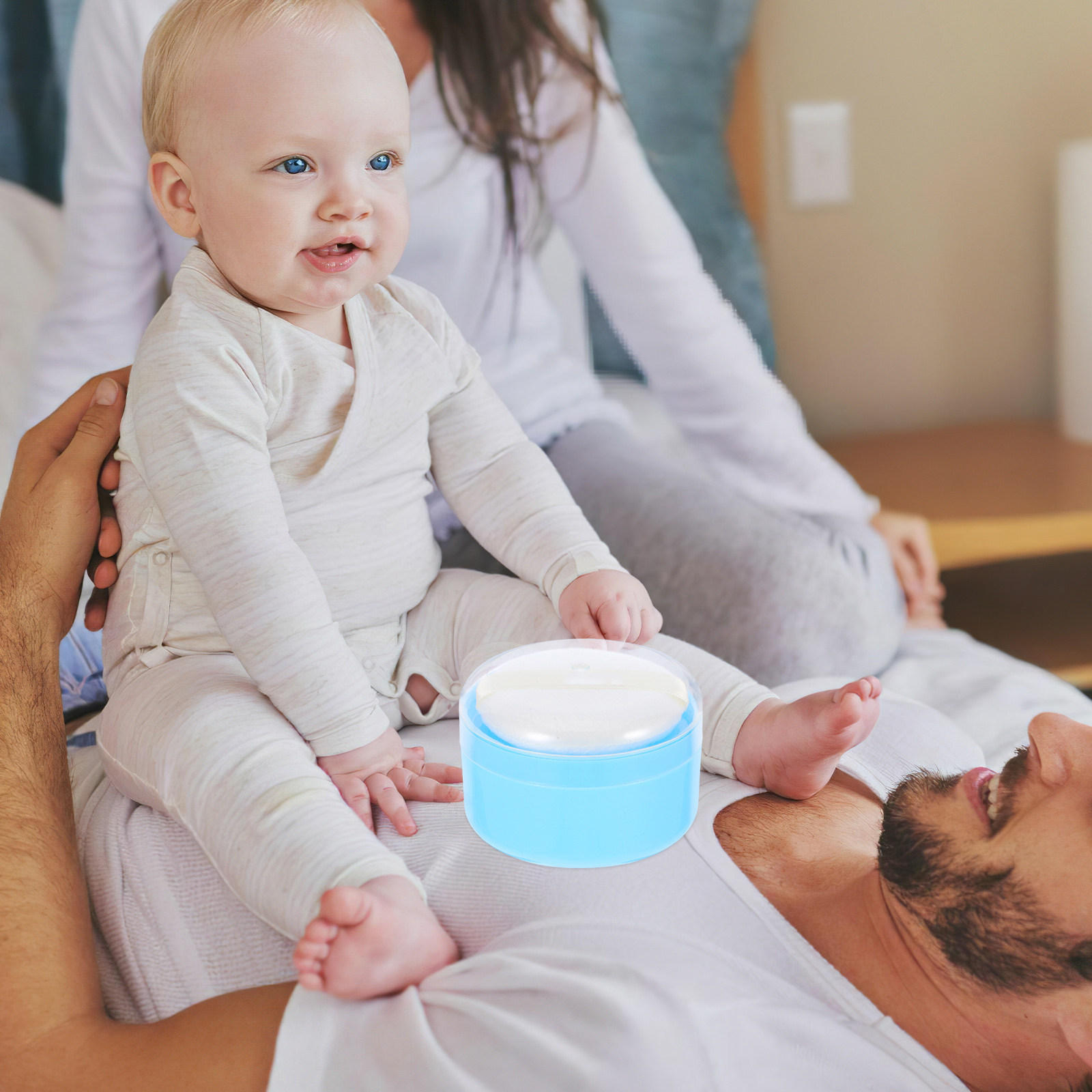 Wadah Bedak Bayi Portabel deng - Skincare Newborn ulasan dan harga