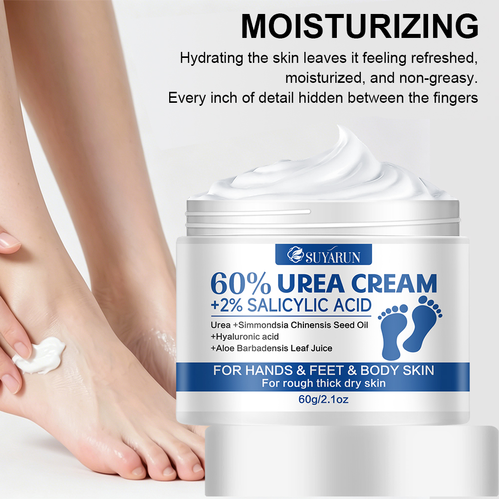 SUYARUN 60% Urea+2% ASAM SALIS - Urea Foot Cream ulasan dan harga