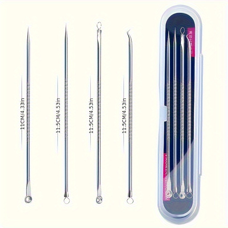 Set Jarum Jerawat Komedo 4-Pac - Skincare Indonesia ulasan dan harga