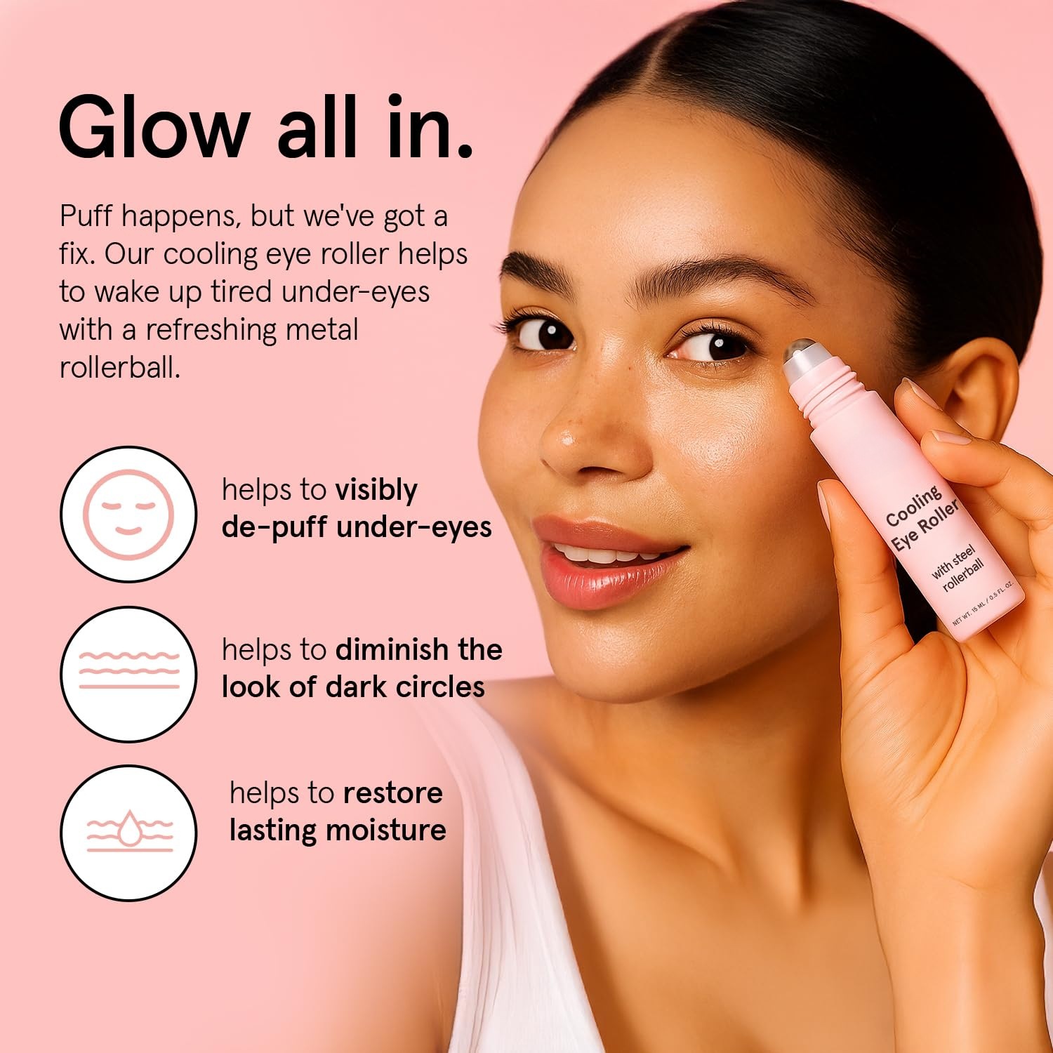Serum Minyak Mata Pencerah Baw - Caffeine Eye Serum ulasan dan harga