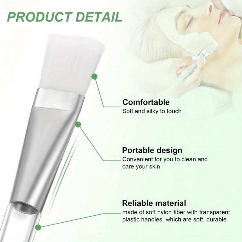 5 buah Kuas Masker Wajah Lembu - Skincare Indonesia ulasan dan harga