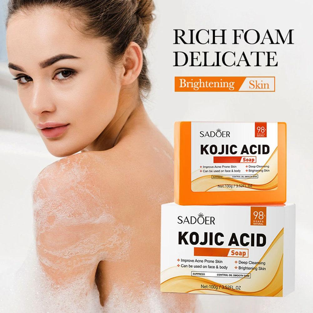 Sabun Asam Kojic 100G untuk Wa - Kojic Acid Soap ulasan dan harga