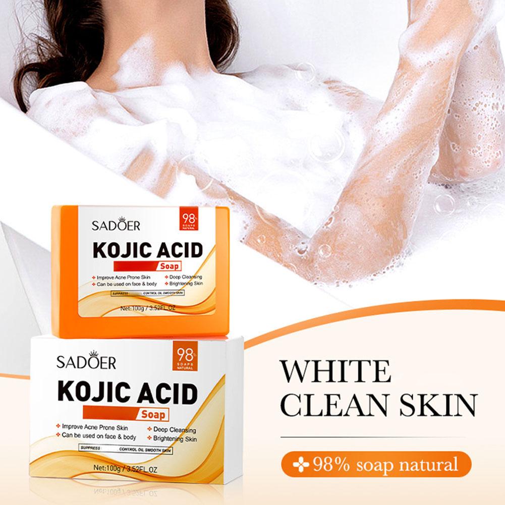 Sabun Asam Kojic 100G untuk Wa - Kojic Acid Soap ulasan dan harga