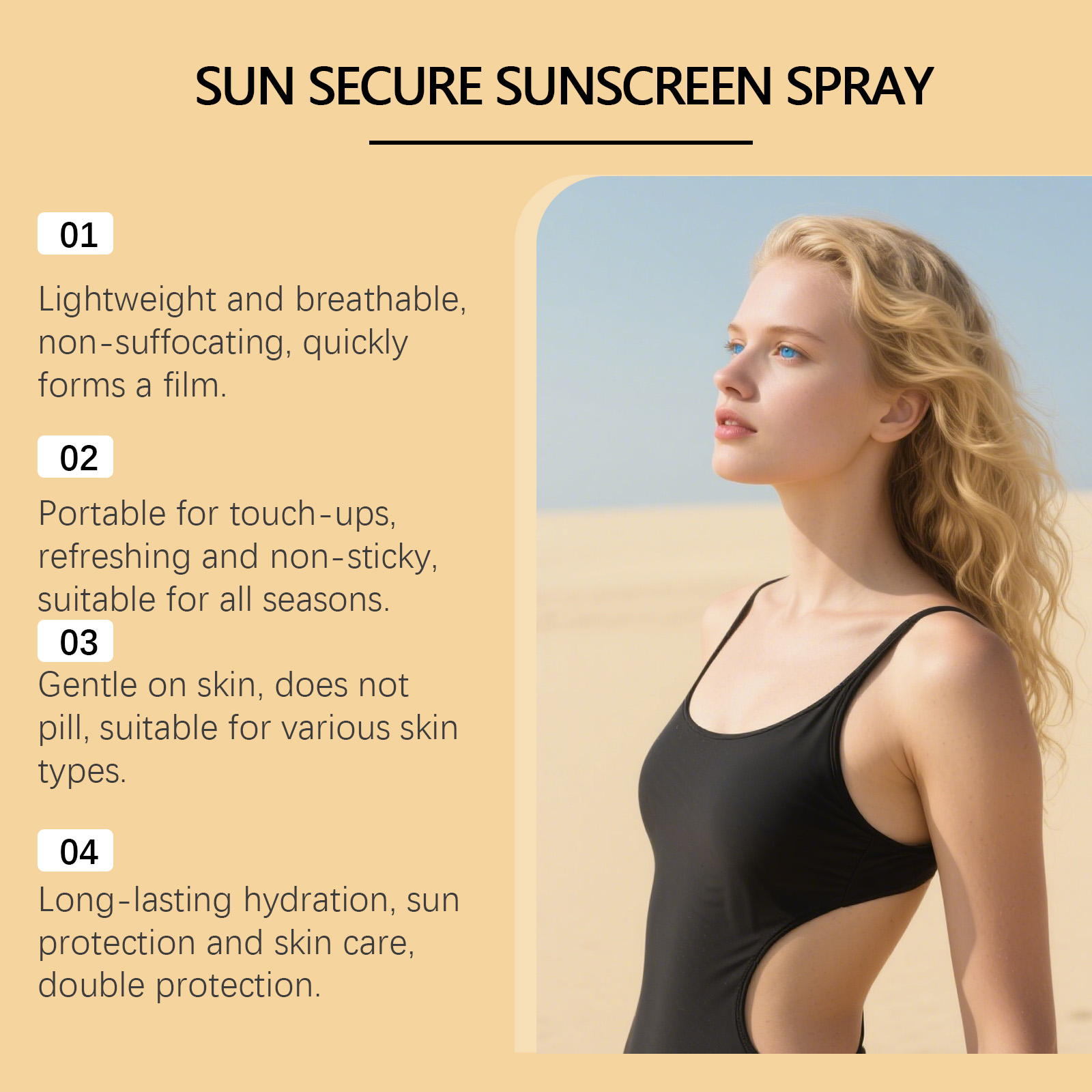 Semprotan Tabir Surya Tak Terl - Spf 50 Sunscreen ulasan dan harga