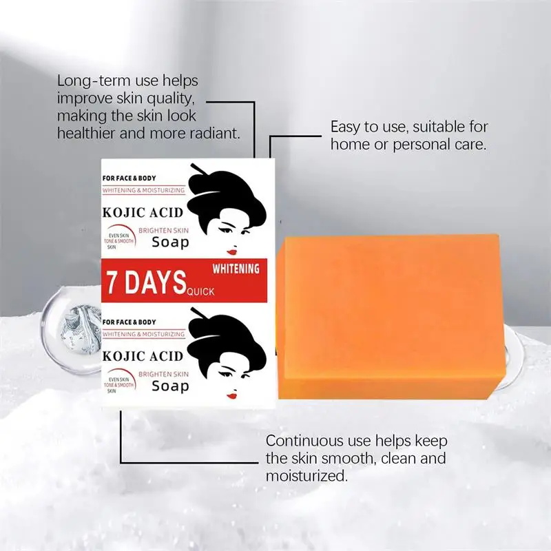 Sabun Pemutih Tubuh Asam Kojic - Kojic Acid Soap ulasan dan harga