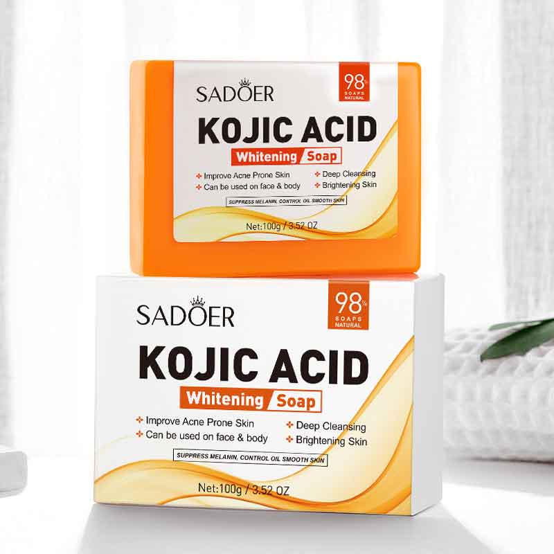 Sabun Pemutih Buatan Tangan Pe - Kojic Acid Soap ulasan dan harga