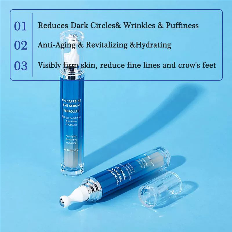 Serum Mata 5% Kafein Krim Roll - Caffeine Eye Serum ulasan dan harga