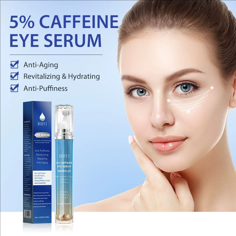 Serum Mata 5% Kafein Krim Roll - Caffeine Eye Serum ulasan dan harga