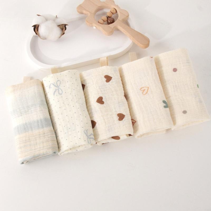 5 pcs/set Cotton Baby Burp Clo - Skincare Newborn ulasan dan harga