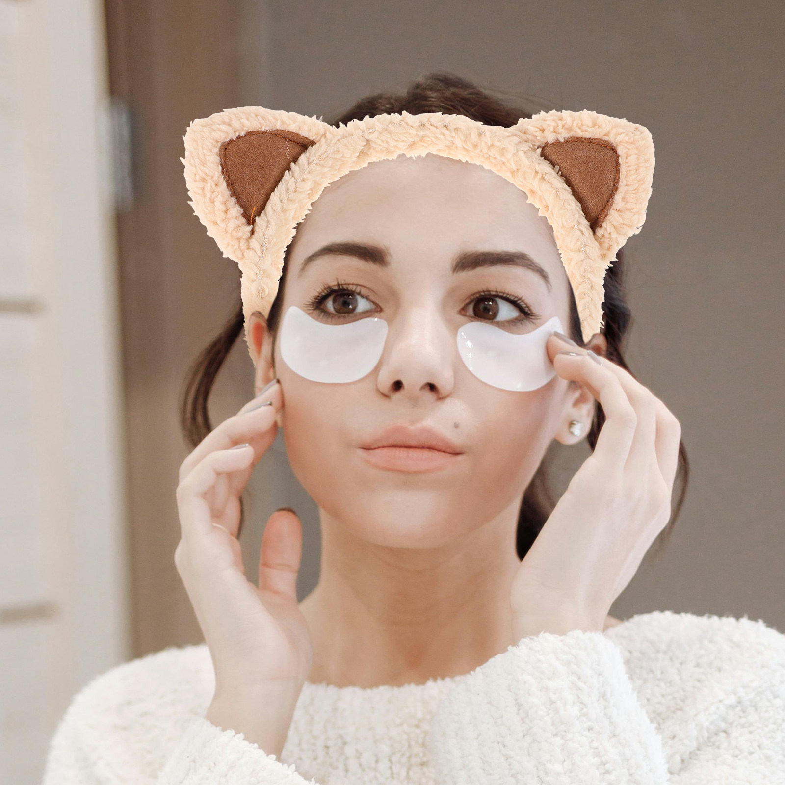 Headband Kuping Kucing Lucu un - Skincare Animate ulasan dan harga