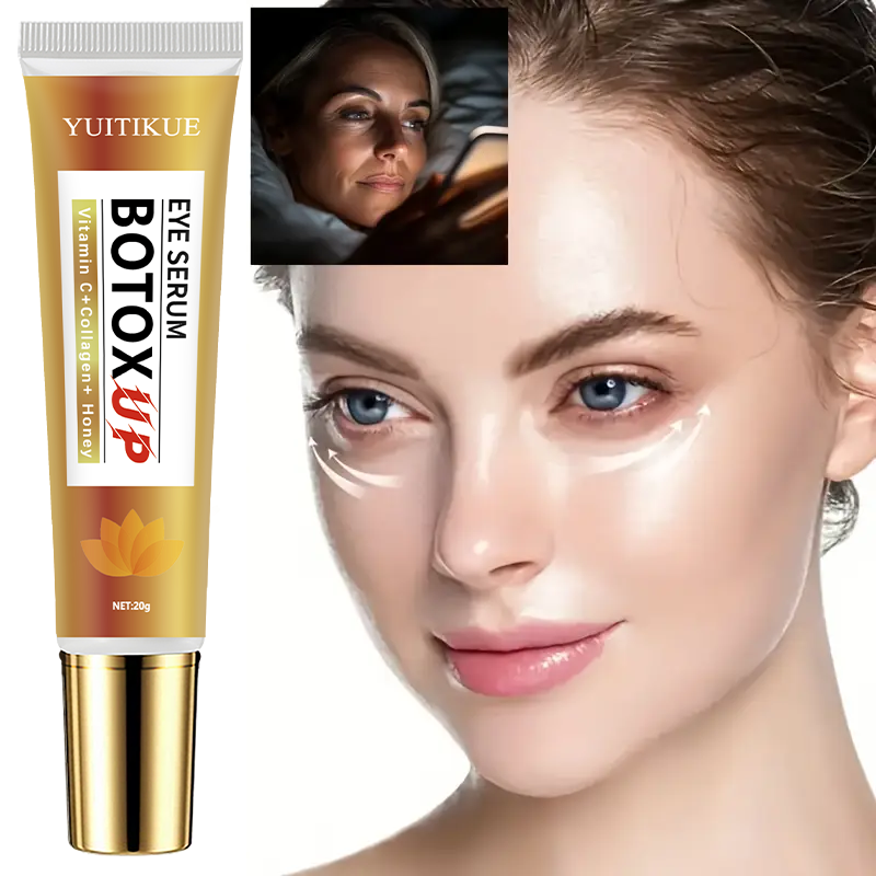 YUITIKUE Serum Mata Vitamin C  - Caffeine Eye Serum ulasan dan harga