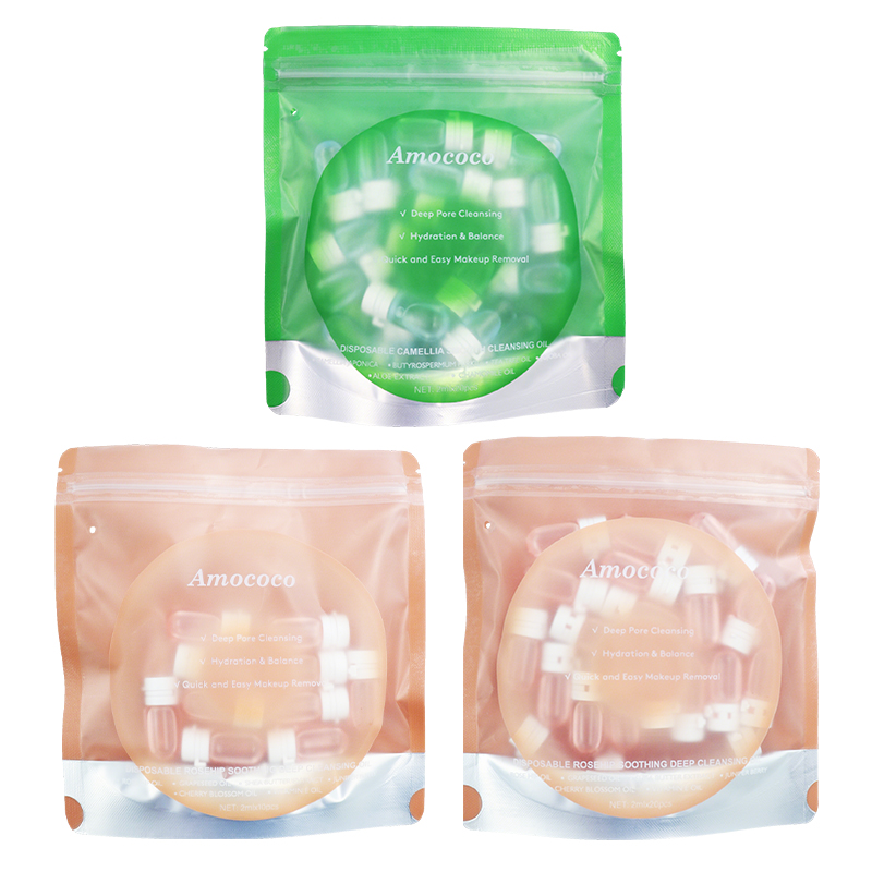Amococo 3pcs Minyak Pembersih  - Face Oil Rosehip ulasan dan harga
