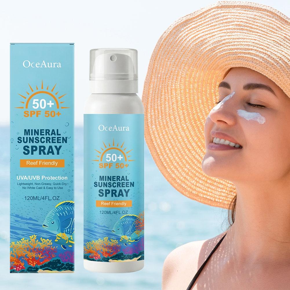 Semprotan Tabir Surya SPF50+ T - Spf 50 Sunscreen ulasan dan harga