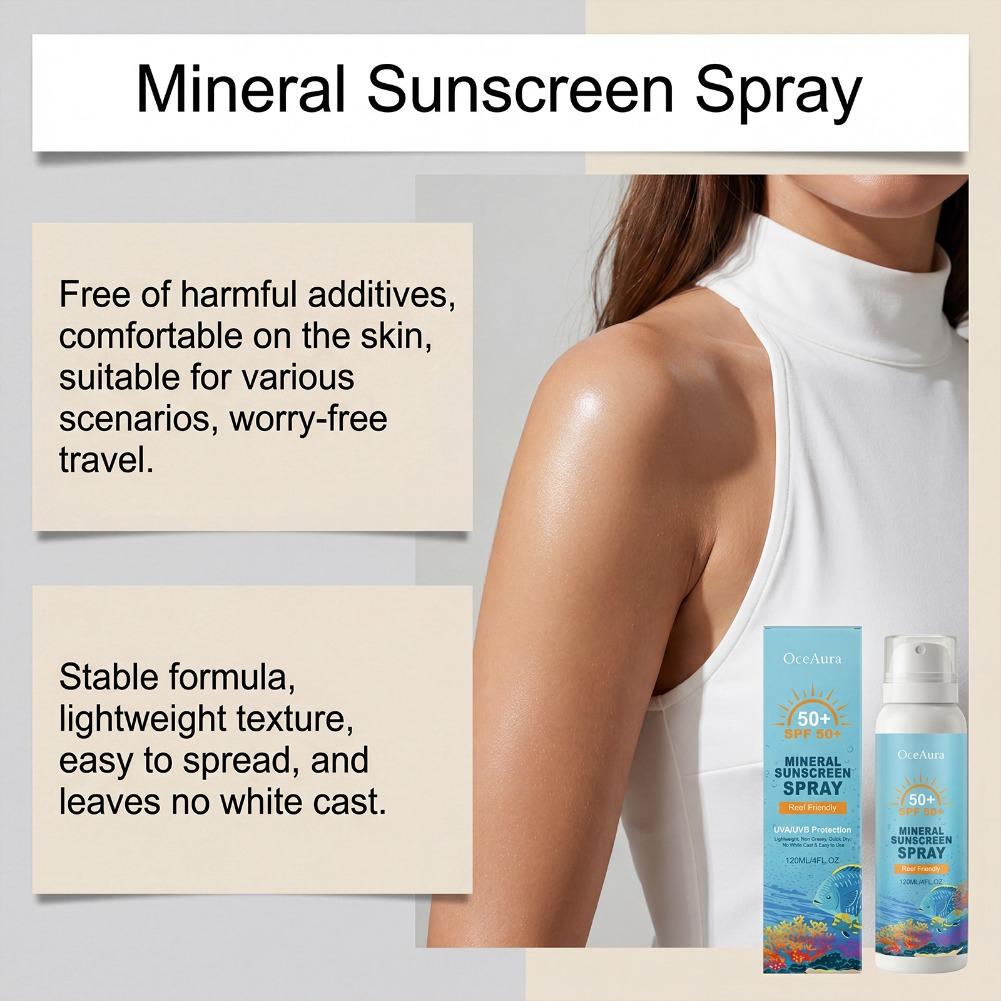 Semprotan Tabir Surya SPF50+ T - Spf 50 Sunscreen ulasan dan harga