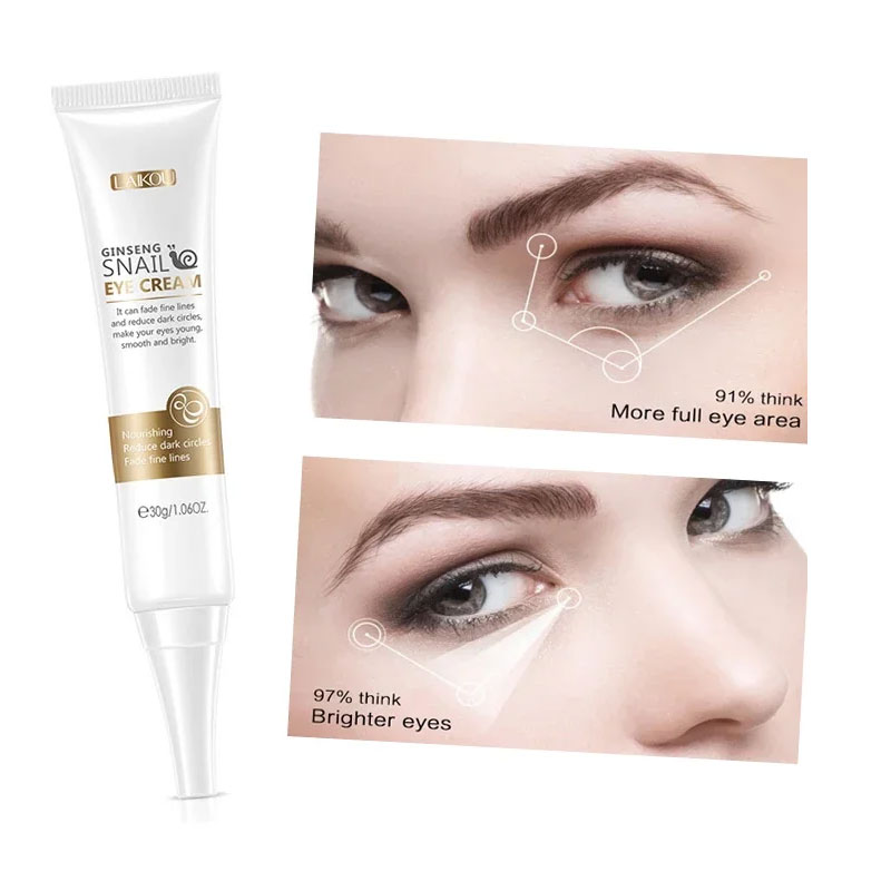 Serum Mata siput Ginseng 30g,  - Caffeine Eye Serum ulasan dan harga