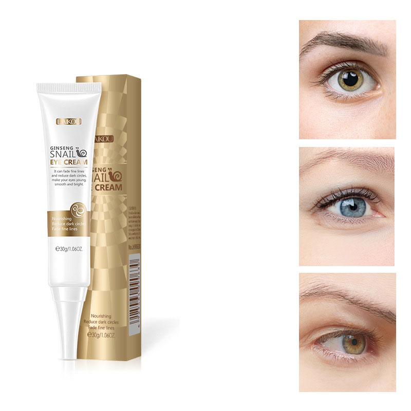 Serum Mata siput Ginseng 30g,  - Caffeine Eye Serum ulasan dan harga