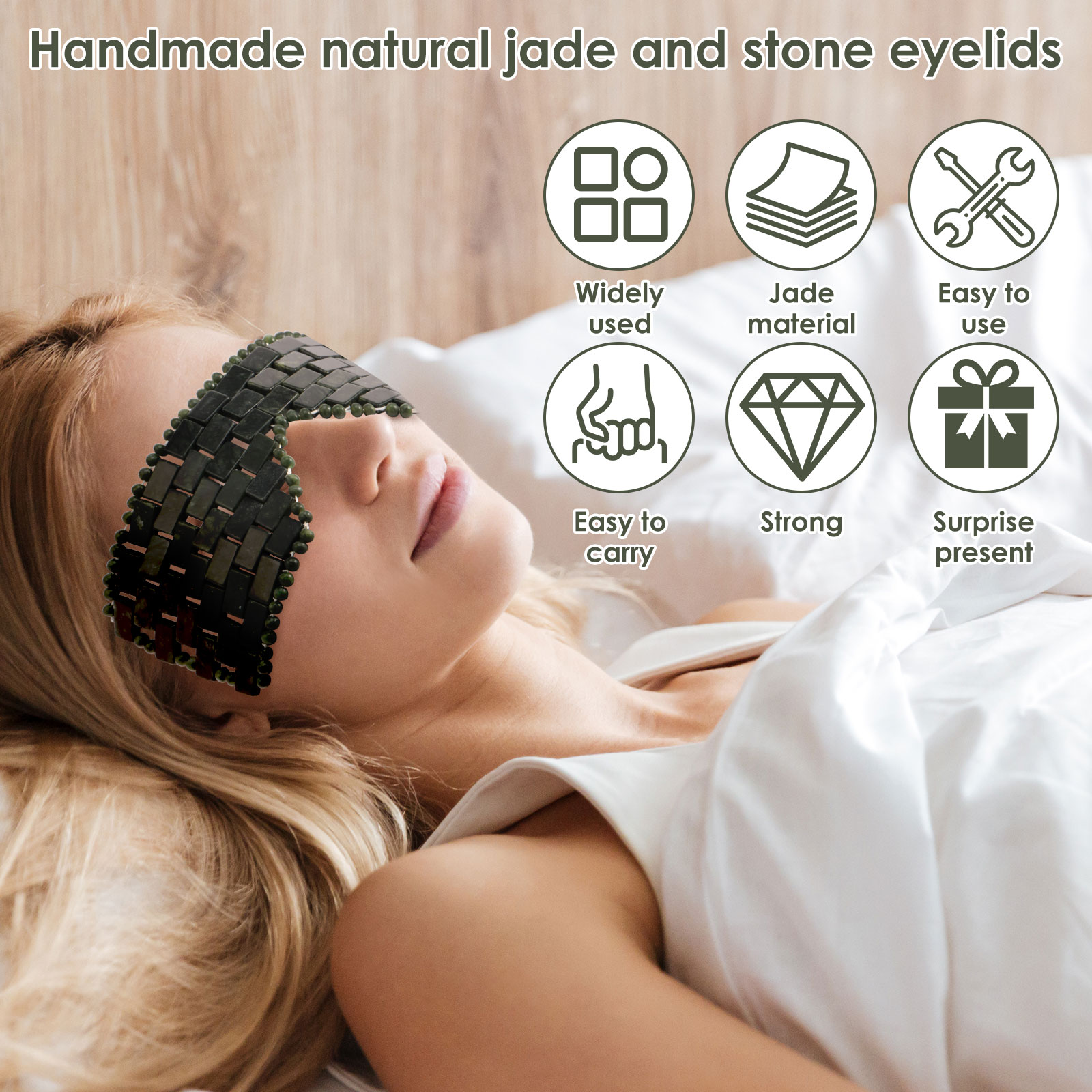 Masker Mata Giok Masker Wajah  - Skincare Indonesia ulasan dan harga