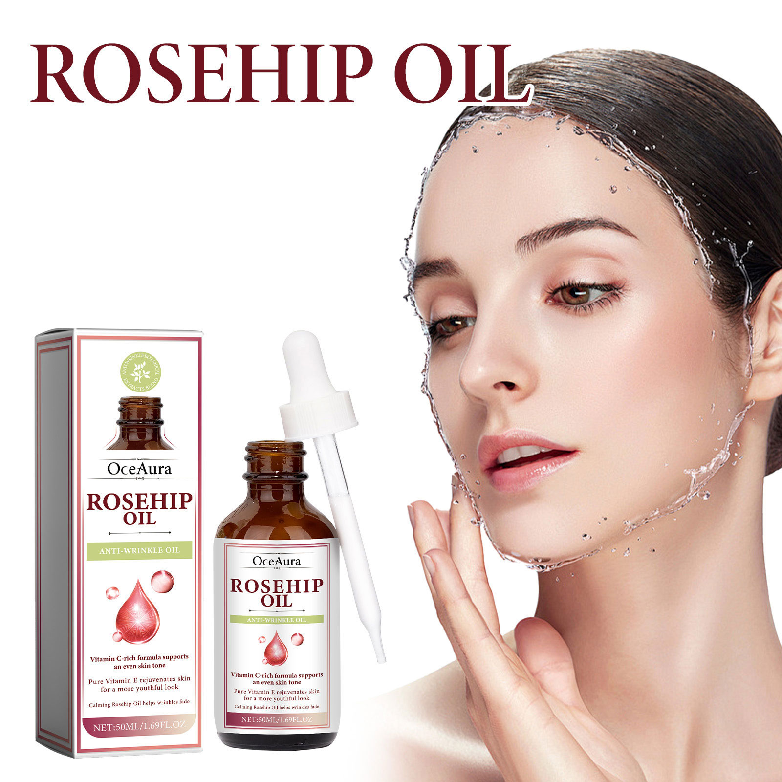 Serum Esensi Wajah Minyak Rose - Face Oil Rosehip ulasan dan harga