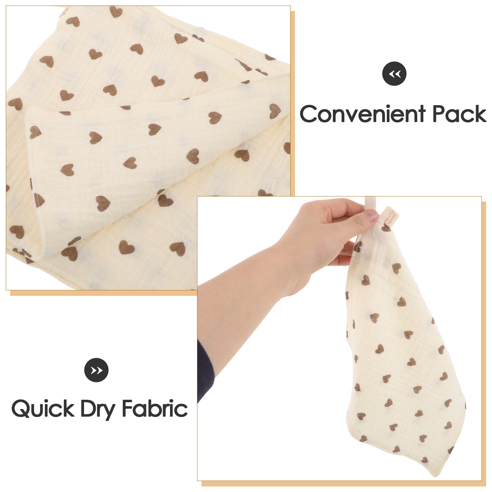 5 Buah Kain Lap Bayi Handuk Wa - Skincare Newborn ulasan dan harga