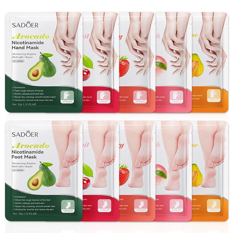 1 Pasang Masker Kaki Buah SADO - Skincare Indonesia ulasan dan harga
