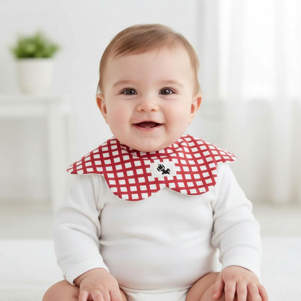 Bib Bayi Kartun Mudah Dipakai, - Skincare Newborn ulasan dan harga
