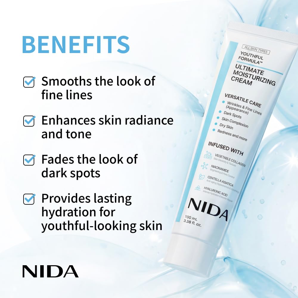 Krim Pelembap NIDA + Tabir Sur - Spf 50 Sunscreen ulasan dan harga