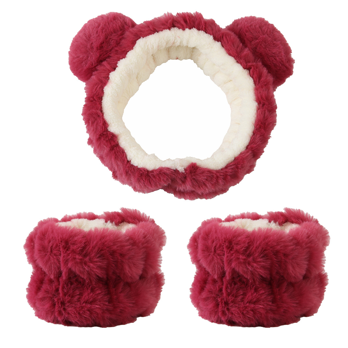 3 buah Set bando beruang lucu  - Skincare Animate ulasan dan harga