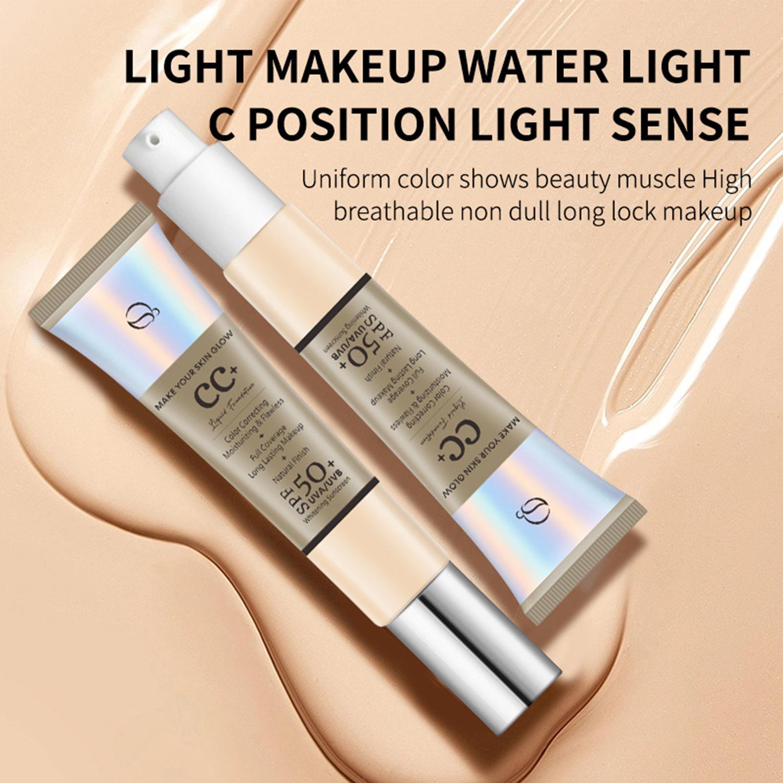 CC Cream Foundation SPF 50 Tab - Spf 50 Sunscreen ulasan dan harga