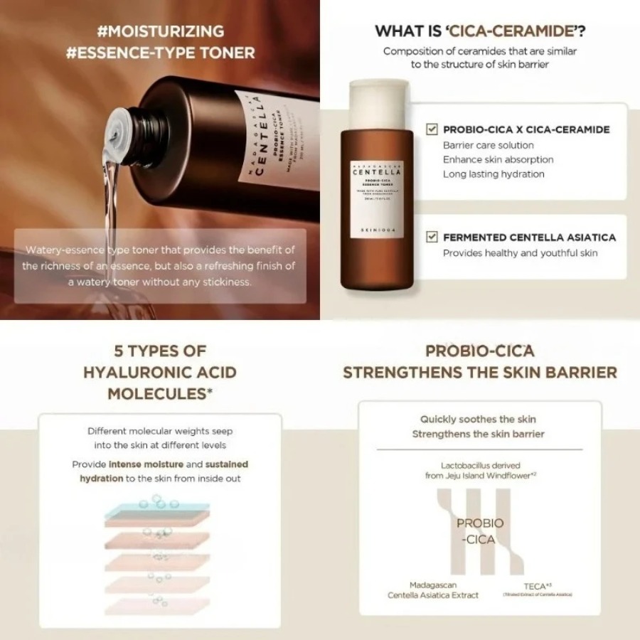Seri Probiotik Centella Toner  - Probiotic Skin Toner ulasan dan harga